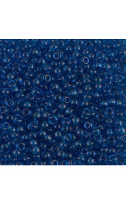 Miyuki rocailles Perlen 8/0 - Transparent capri blue 8-149